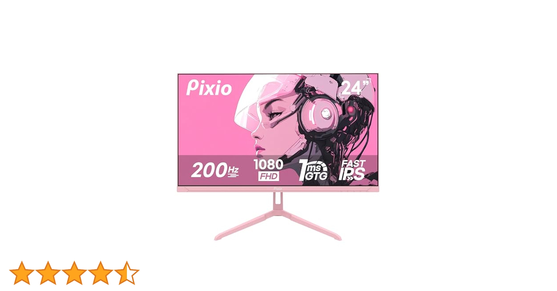 Amazon.co.jp: Pixio PX248 ウェーブピンク 24インチ 200Hz